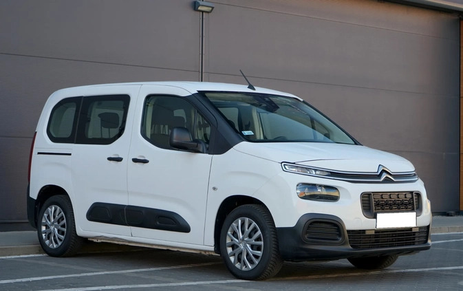 Citroen Berlingo cena 66900 przebieg: 60730, rok produkcji 2019 z Gdańsk małe 79